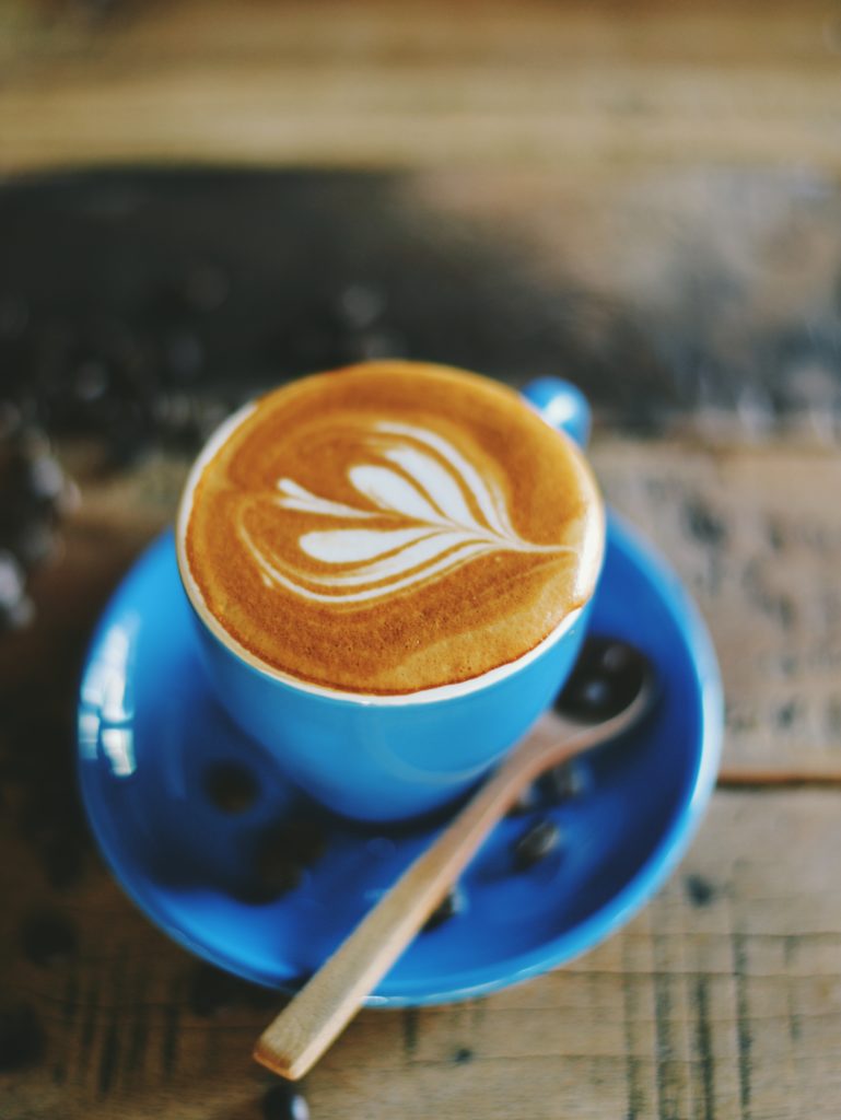 L'intérieur du café Mishka